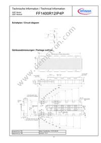 FF1400R12IP4PBOSA1 Datasheet Page 9