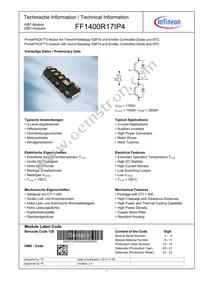 FF1400R17IP4BOSA1 Datasheet Cover