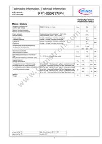 FF1400R17IP4BOSA1 Datasheet Page 4