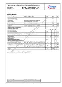 FF1400R17IP4PBOSA1 Datasheet Page 4