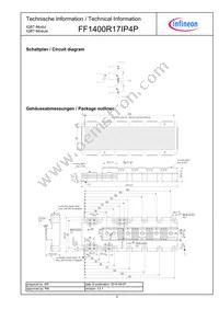 FF1400R17IP4PBOSA1 Datasheet Page 9