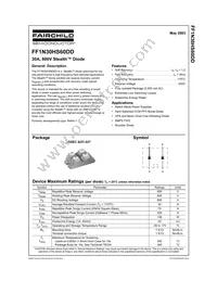 FF1N30HS60DD Datasheet Cover