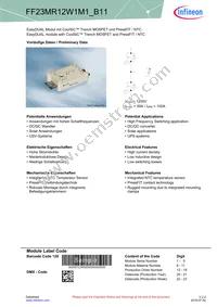 FF23MR12W1M1B11BOMA1 Datasheet Cover