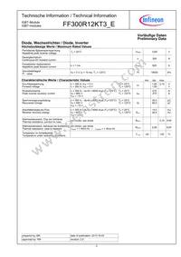 FF300R12KT3EHOSA1 Datasheet Page 2