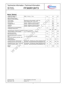 FF300R12KT3HOSA1 Datasheet Page 3
