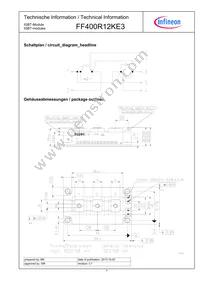 FF400R12KE3HOSA1 Datasheet Page 7