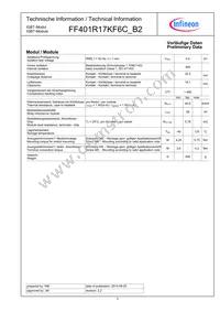 FF401R17KF6C_B2 Datasheet Page 3