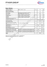FF450R12ME4PBOSA1 Datasheet Page 4
