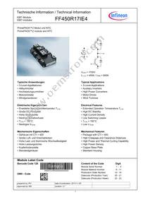 FF450R17IE4BOSA2 Datasheet Cover