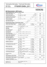 FF600R12ME4B11BPSA1 Datasheet Page 2