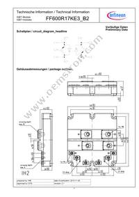 FF600R17KE3B2NOSA1 Datasheet Page 7