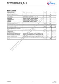 FF600R17ME4B11BOSA1 Datasheet Page 4