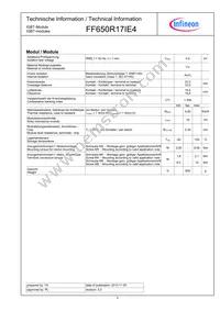 FF650R17IE4BOSA1 Datasheet Page 4