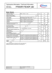 FF650R17IE4DPB2BOSA1 Datasheet Page 4