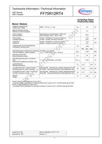 FF75R12RT4HOSA1 Datasheet Page 4