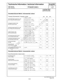 FF800R12KE3NOSA1 Datasheet Page 2