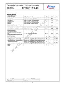 FF800R12KL4CNOSA1 Datasheet Page 3