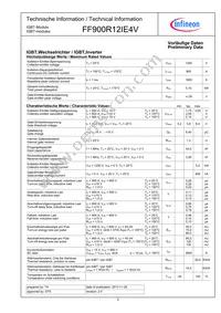 FF900R12IE4VBOSA1 Datasheet Page 2