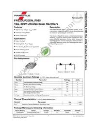FFB20UP20DN-F085 Datasheet Page 2