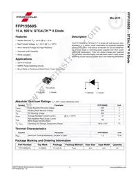 FFP15S60STU Datasheet Page 2