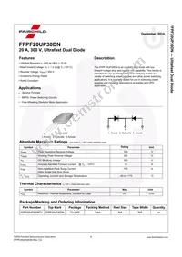 FFPF20UP30DNTU Datasheet Page 2