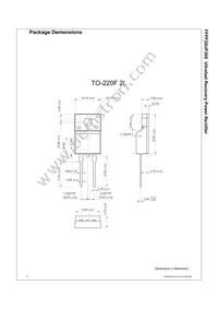 FFPF20UP30STU Datasheet Page 4