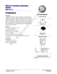 FFSB0865A Datasheet Cover