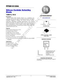 FFSB10120A Datasheet Cover