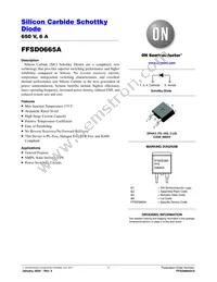 FFSD0665A Datasheet Cover