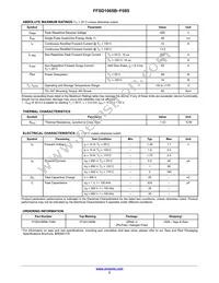 FFSD1065B-F085 Datasheet Page 2