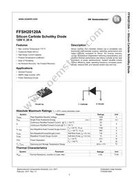 FFSH20120A Datasheet Page 2