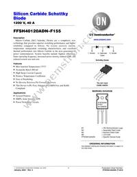 FFSH40120ADN-F155 Datasheet Cover