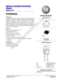 FFSP0665A Datasheet Cover
