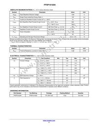 FFSP10120A Datasheet Page 2