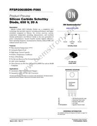 FFSP2065BDN-F085 Datasheet Cover