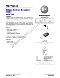 FFSPF1065A Datasheet Cover