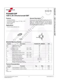 FGA20S125P Datasheet Page 2