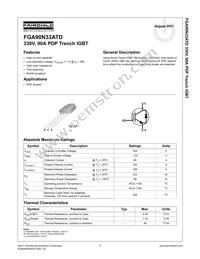 FGA90N33ATDTU Datasheet Cover