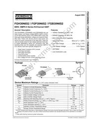 FGB30N6S2 Datasheet Cover