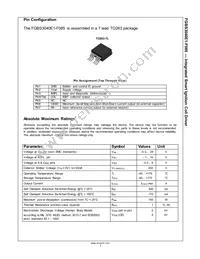 FGBS3040E1-F085 Datasheet Page 3