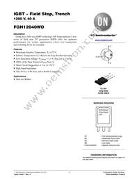 FGH12040WD-F155 Datasheet Cover