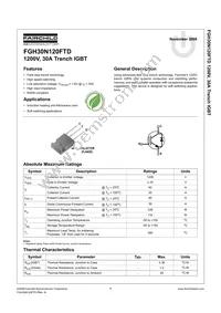 FGH30N120FTDTU Datasheet Cover