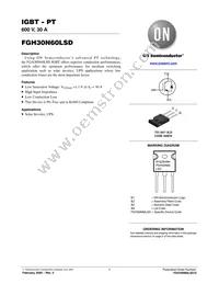 FGH30N60LSDTU Datasheet Cover