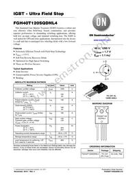 FGH40T120SQDNL4 Datasheet Cover