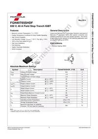 FGH40T65SHDF-F155 Datasheet Page 2