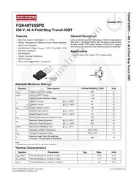FGH40T65SPD-F155 Datasheet Page 2