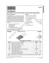 FGH50N6S2D Datasheet Page 2