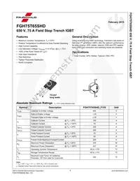 FGH75T65SHD-F155 Datasheet Page 2