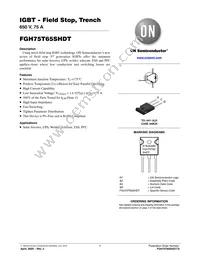 FGH75T65SHDT-F155 Datasheet Cover