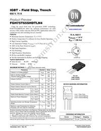 FGH75T65SHDTLN4 Datasheet Cover